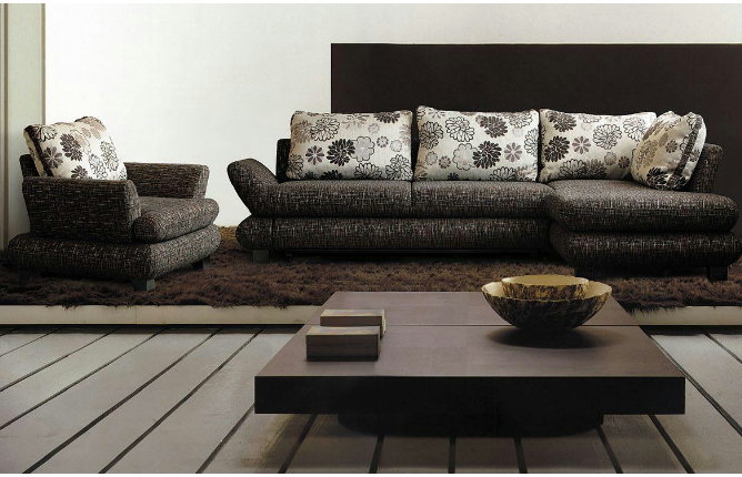 Набор мягкой мебели Рейн 1 (угловой диван-кровать + кресло)