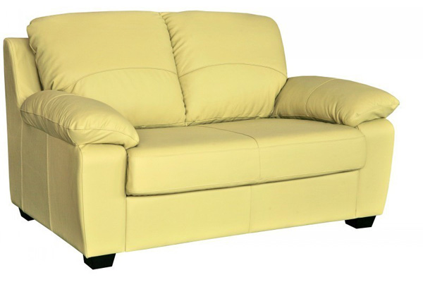 Двухместный диван-кровать из кожи Питсбург