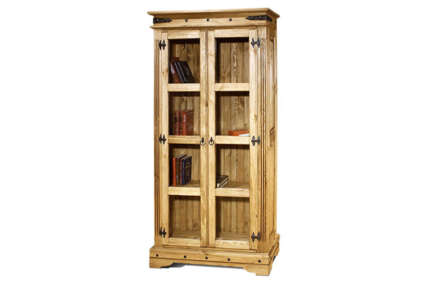 Шкаф для книг из массива сосны "Викинг 03"
