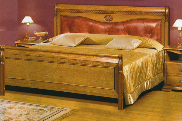 Кровать двухспальная "Лика" (ММ-137-02/16Б)